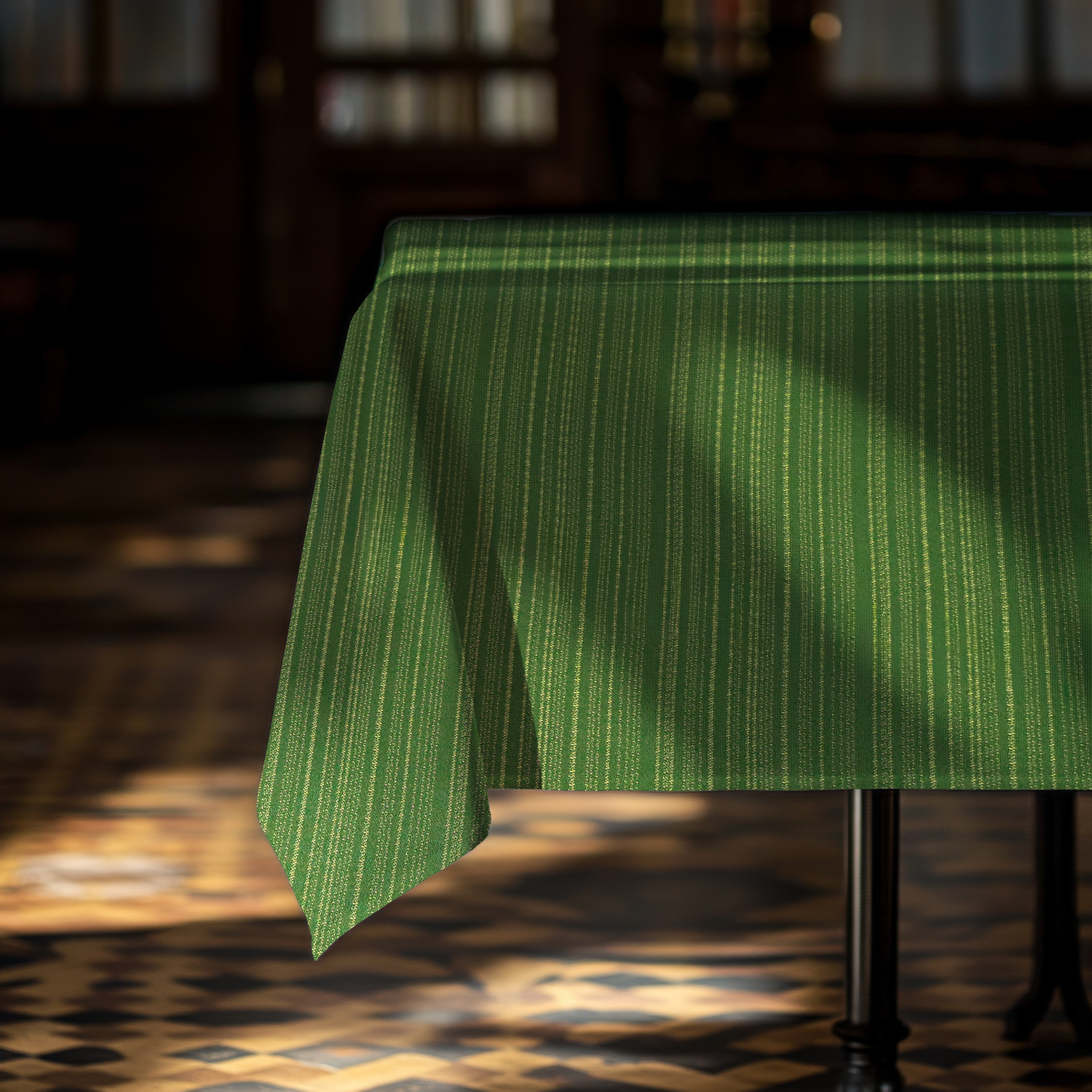 copritavolo verde